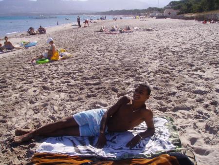 c najib a la plage trés coool??????????????